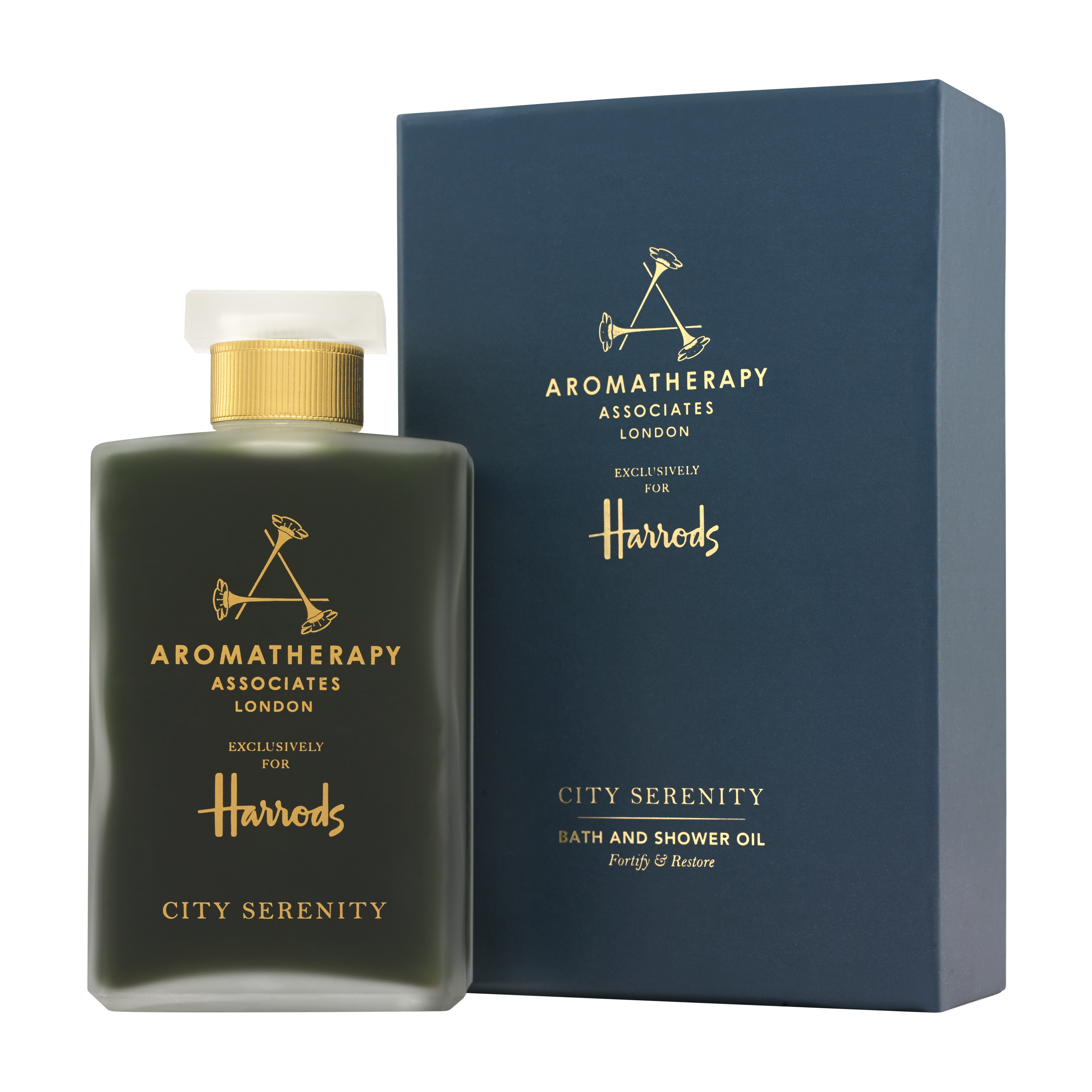 Harrods City Serenity Bath & Shower Oil 100ml Aromatherapy Associates