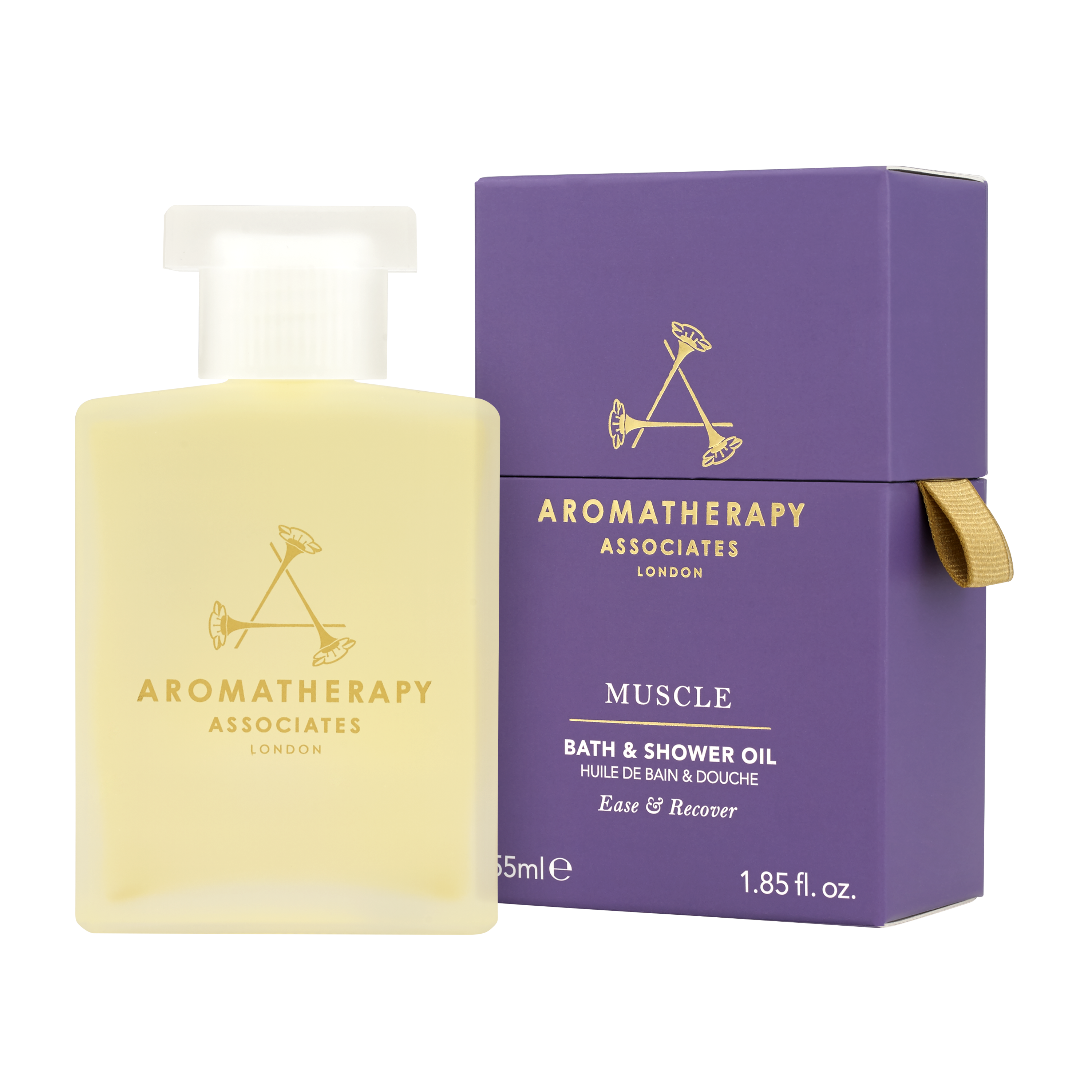 De-Stress Muscle Bath & Shower Oil 55ml Aromatherapy Associates