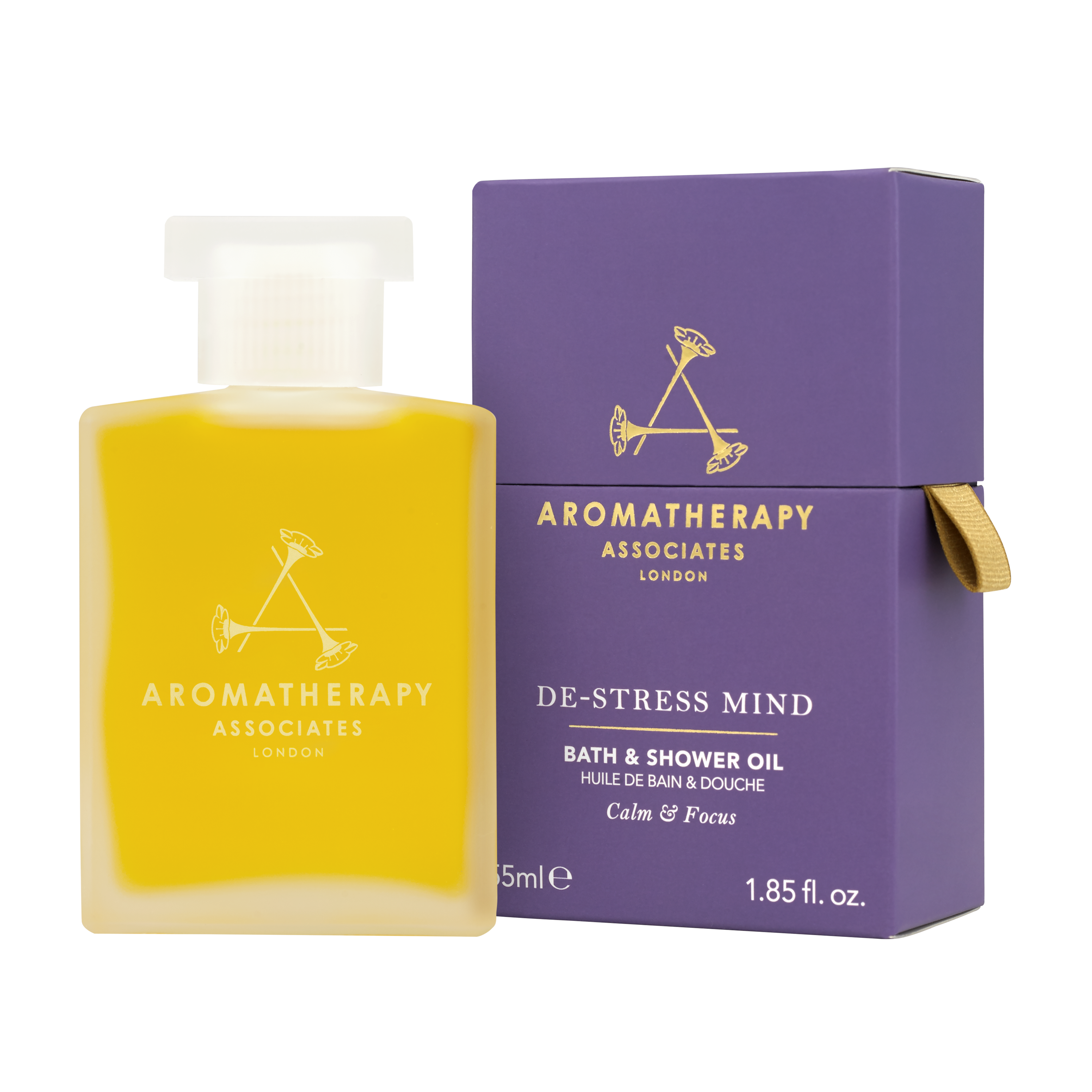 De-Stress Mind Bath & Shower Oil 55ml Aromatherapy Associates